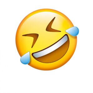 L'homme qui pleure de rire