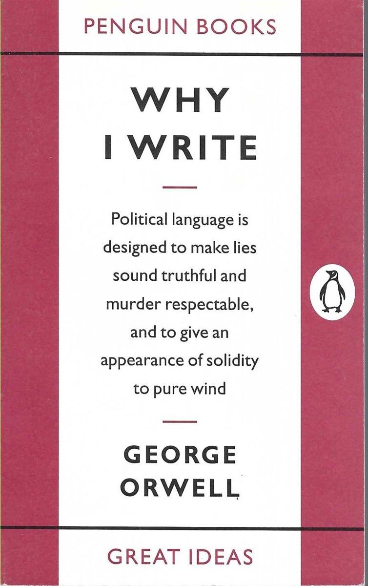 Why I write